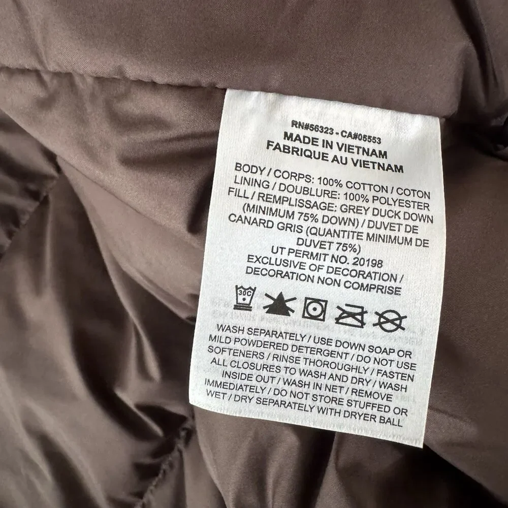 Air Jordan Flight Corduroy Down Puffer Jacket Brown